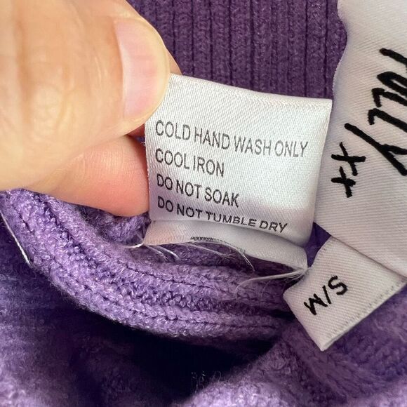 Princess Polly Women's Purple Halter Rib-Knit Crop Tank Top Size S - Picture 4 of 8